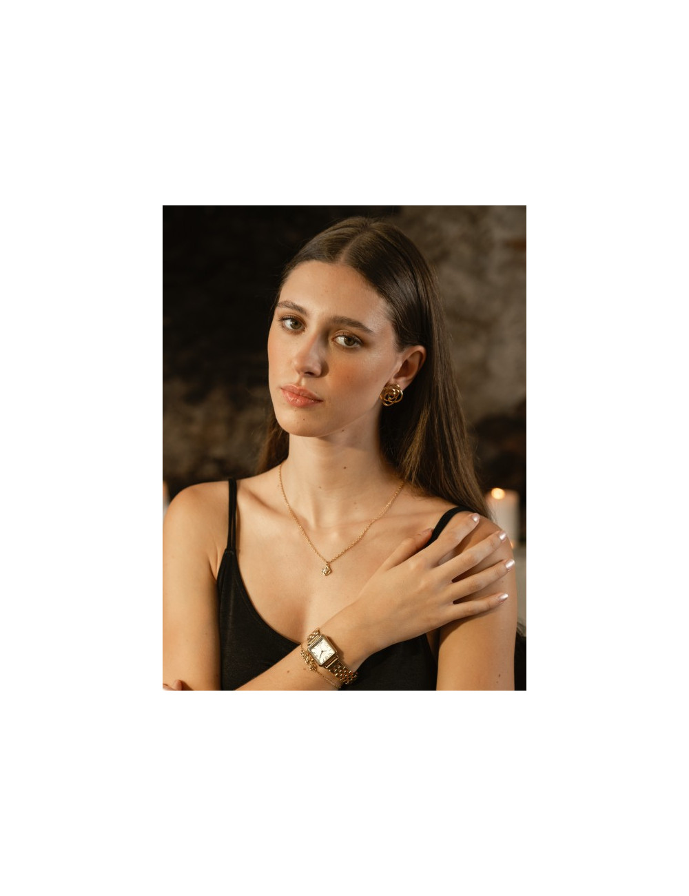 Brincos One Rose Blossom