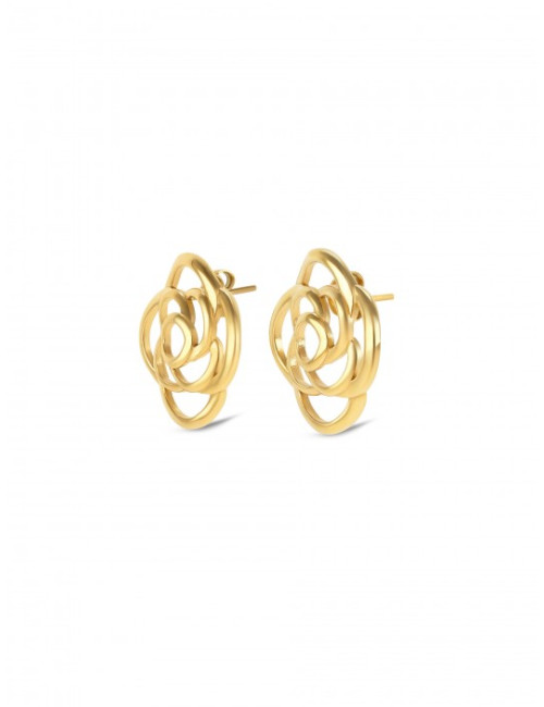 Brincos One Rose Blossom