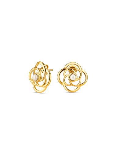 Brincos One Rose Blossom