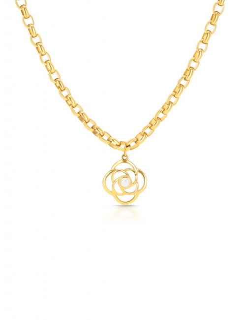 Colar One Rose Pearl