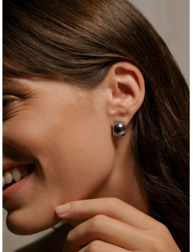 Brincos One Silver Frost