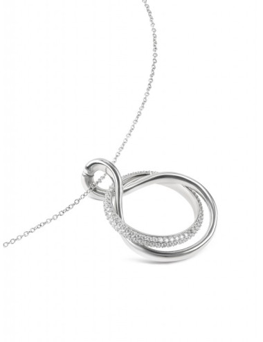 Colar One Silver Frost Crystal