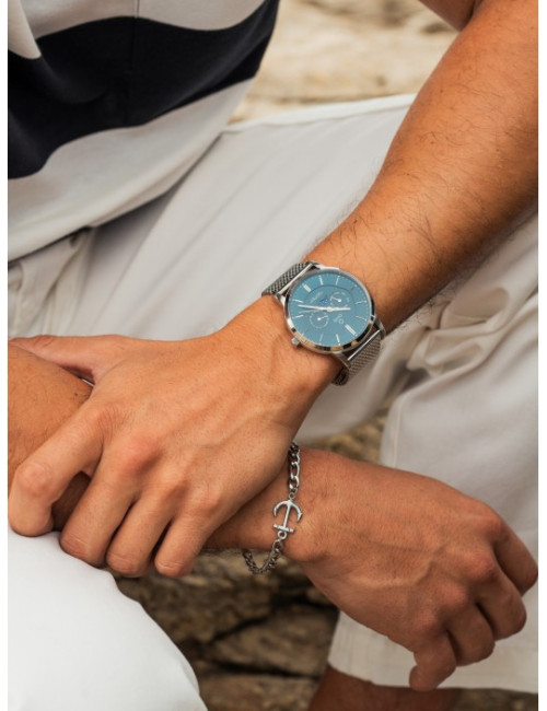 Pulseira One Men Anchor Steel