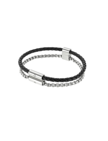 Pulseira One Men Linkage Bicolor