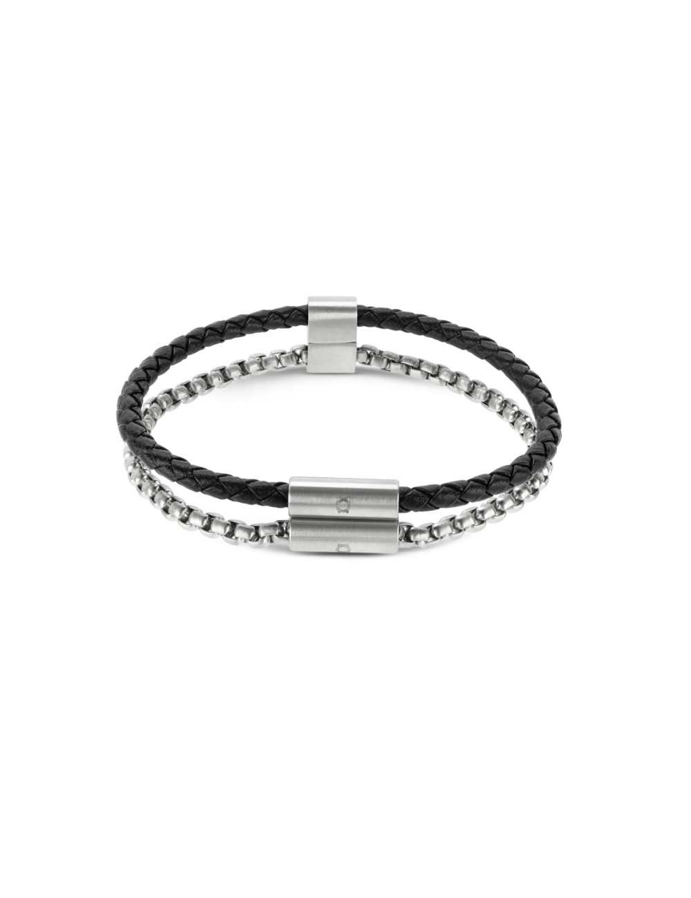 Pulseira One Men Linkage Bicolor