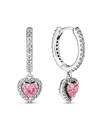Argolas Sparkling Halo Heart Pandora