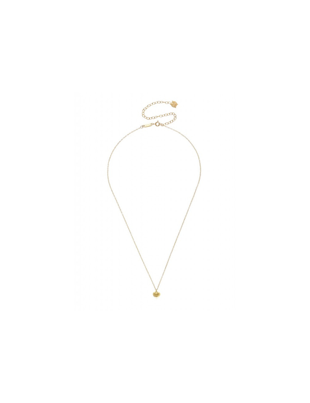 Colar One Neckmess Heart Gold