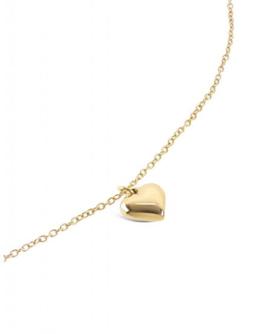Colar One Neckmess Heart Gold