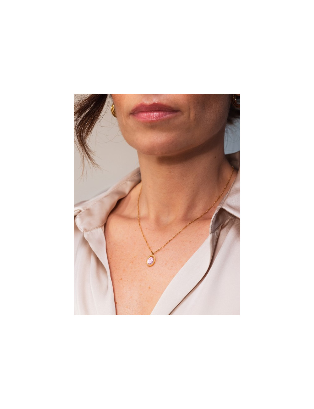 Colar One Birthstone Junho Harmonia