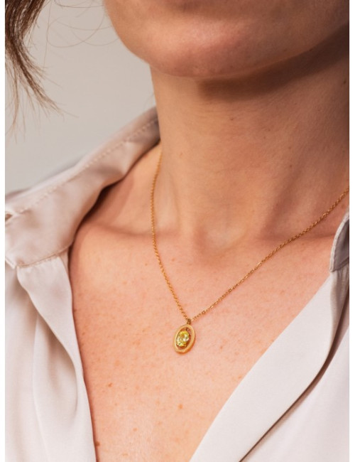 Colar One Birthstone Agosto Força