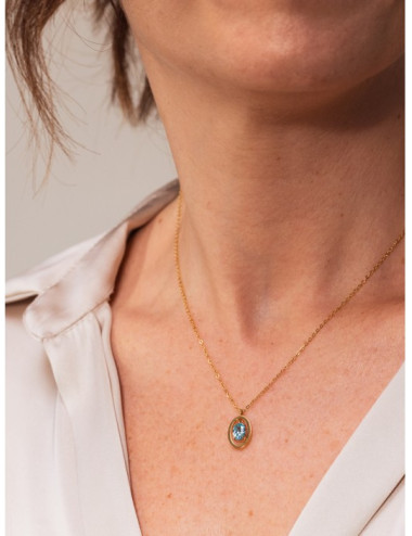 Colar One Birthstone Dezembro Felicidade