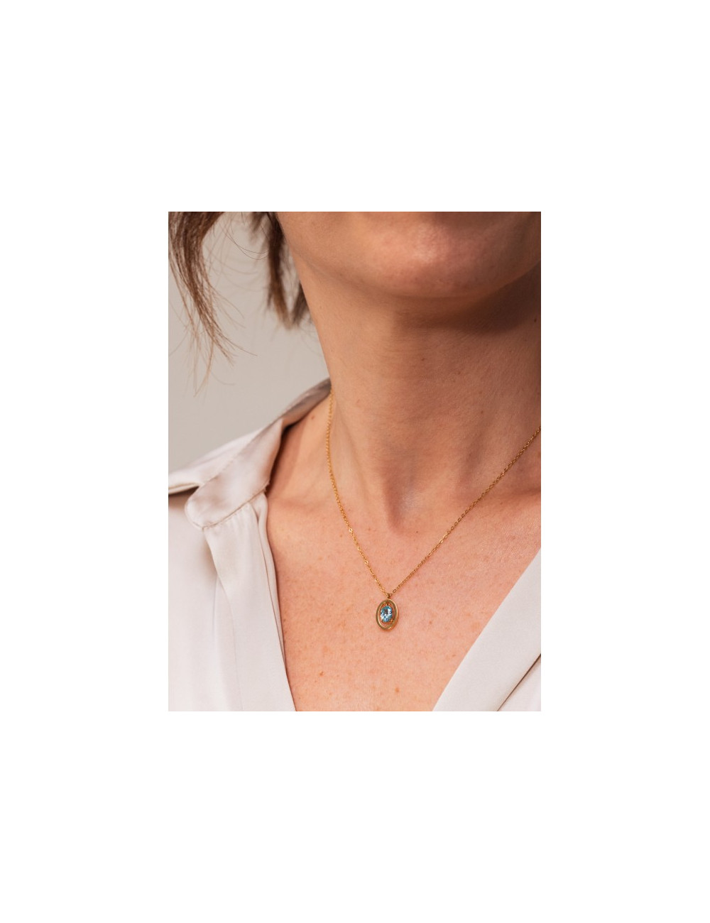 Colar One Birthstone Dezembro Felicidade