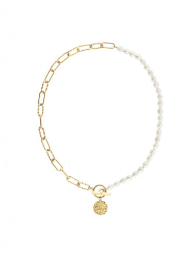 Colar One Neckmess Pearly