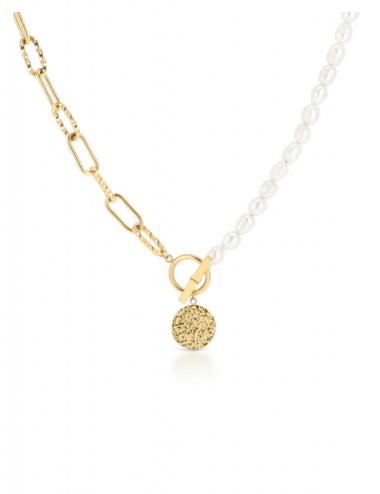 Colar One Neckmess Pearly