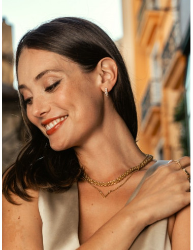 Colar One Neckmess Beauty Gold