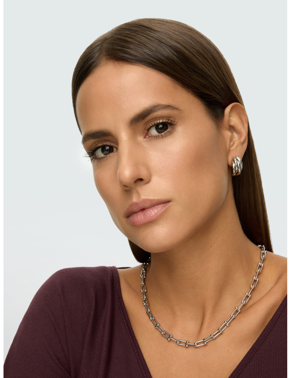 COLAR NECKMESS VIBRANT SILVER