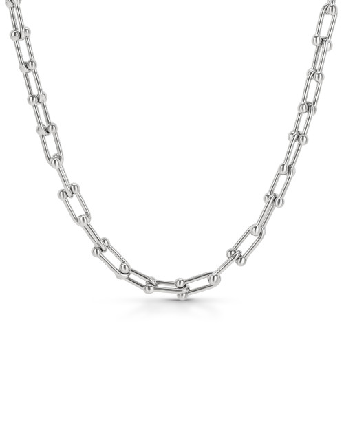 COLAR NECKMESS VIBRANT SILVER