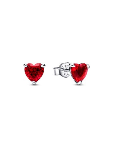 BRINCOS RED HEART PANDORA
