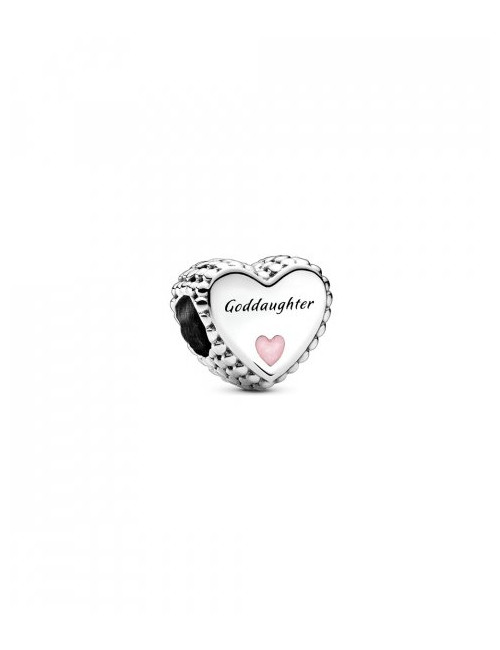 CONTA GODDAUGHTER HEART PANDORA