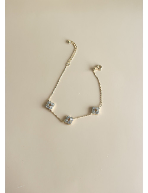 Pulseira Bella Prata Dourada