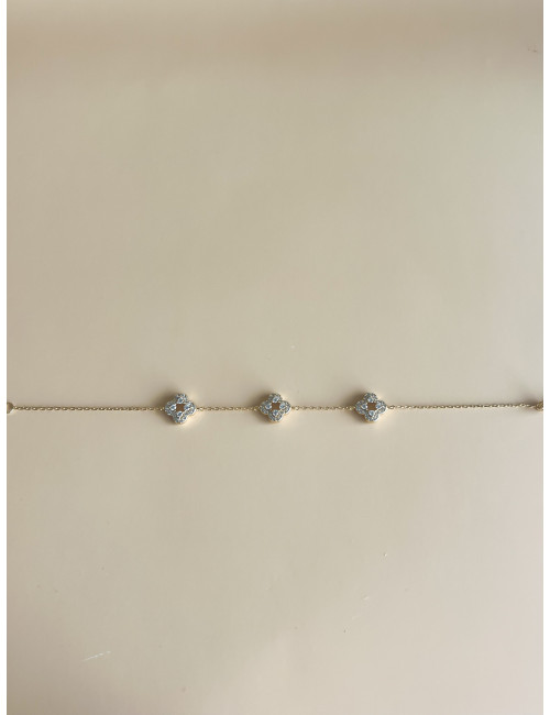 Pulseira Bella Prata Dourada