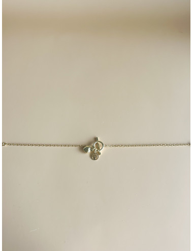 Pulseira Heart & Tree Life Prata Dourada