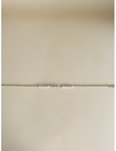 Pulseira Infinito Prata Dourada