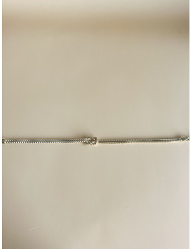 Pulseira Knot My Life II Prata Dourada