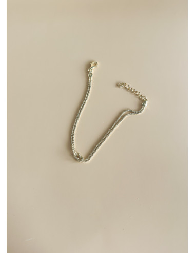 Pulseira Knot My Life I Prata Dourada