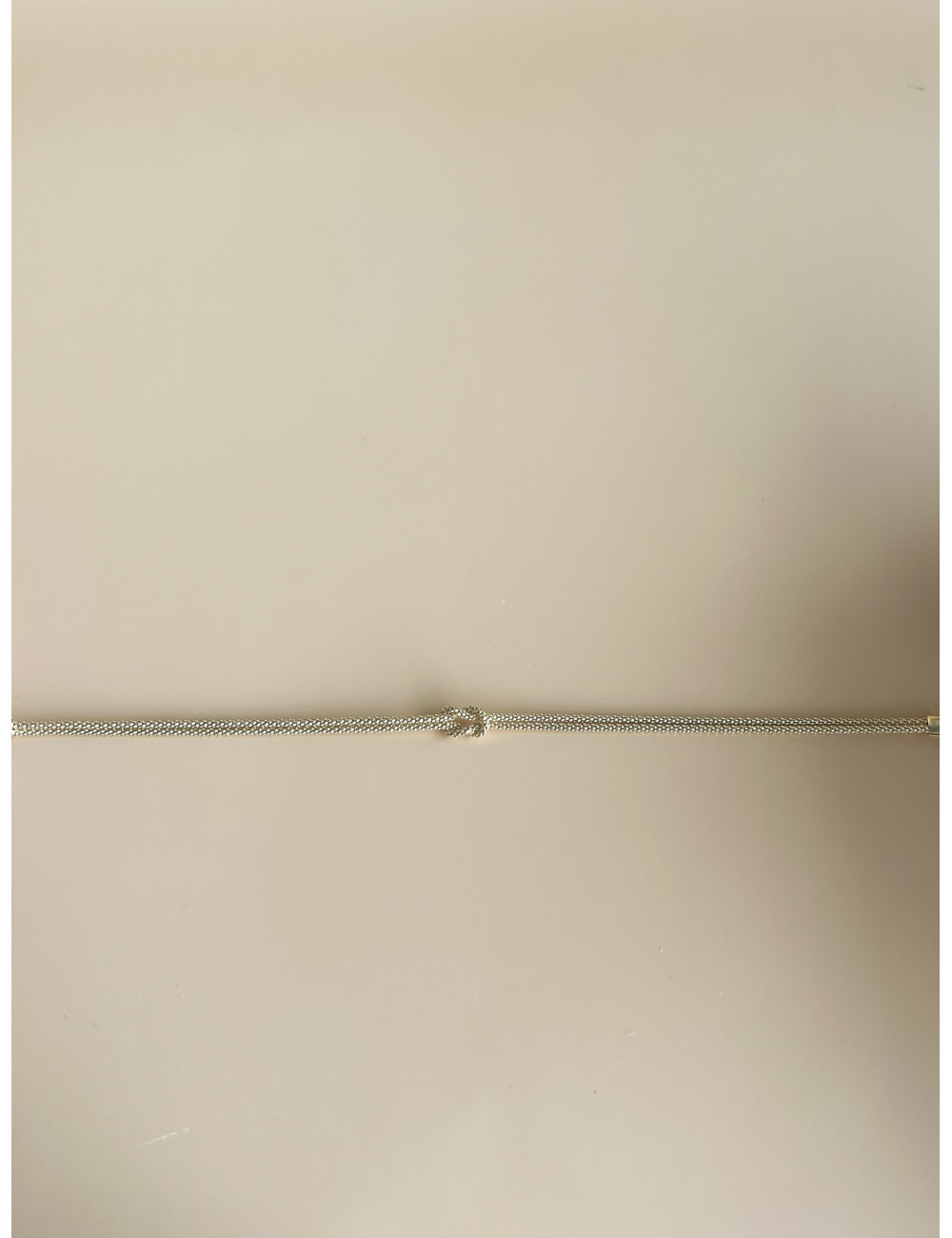 Pulseira Knot My Life I Prata Dourada