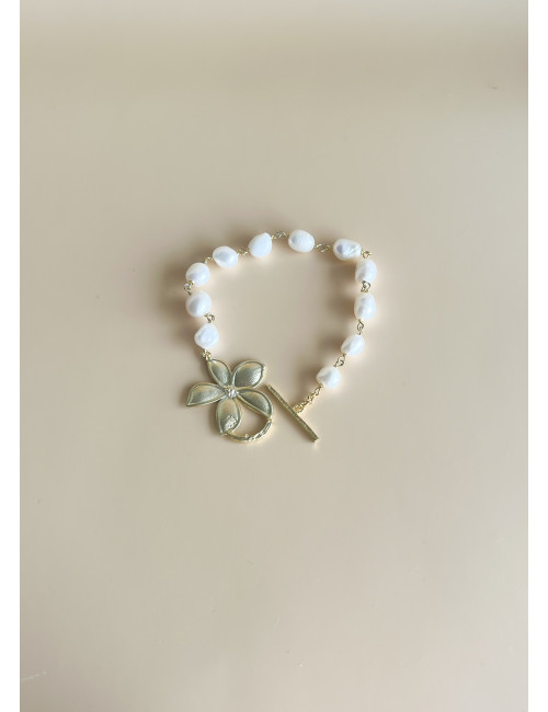 Pulseira Claire Prata Dourada