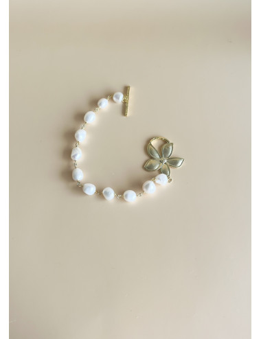 Pulseira Claire Prata Dourada