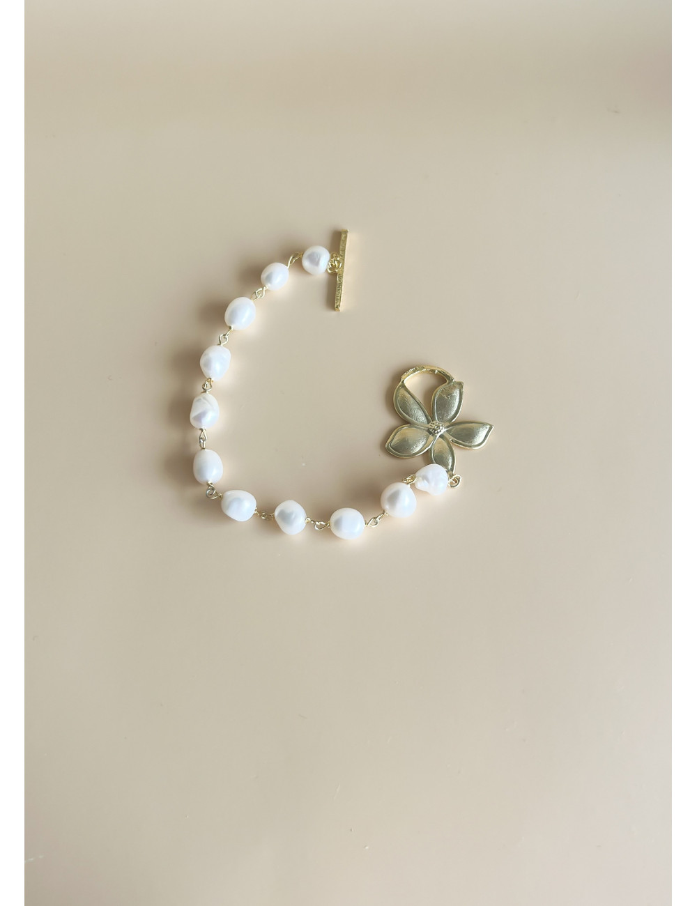 Pulseira Claire Prata Dourada