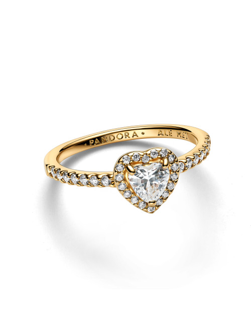 Anel Coração Elevado Pandora