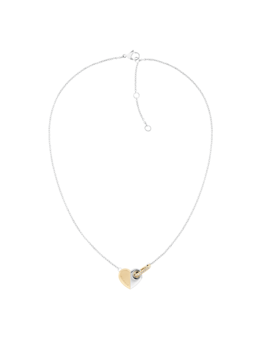 Colar Coração Bicolor Tommy Hilfiger