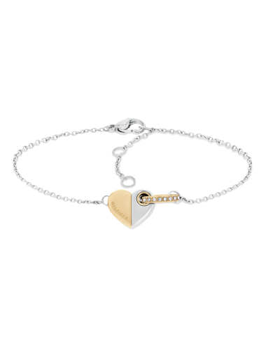 Pulseira Coração bicolor Tommy Hilfiger