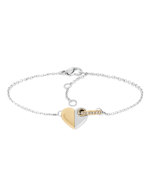 Pulseira Coração bicolor Tommy Hilfiger