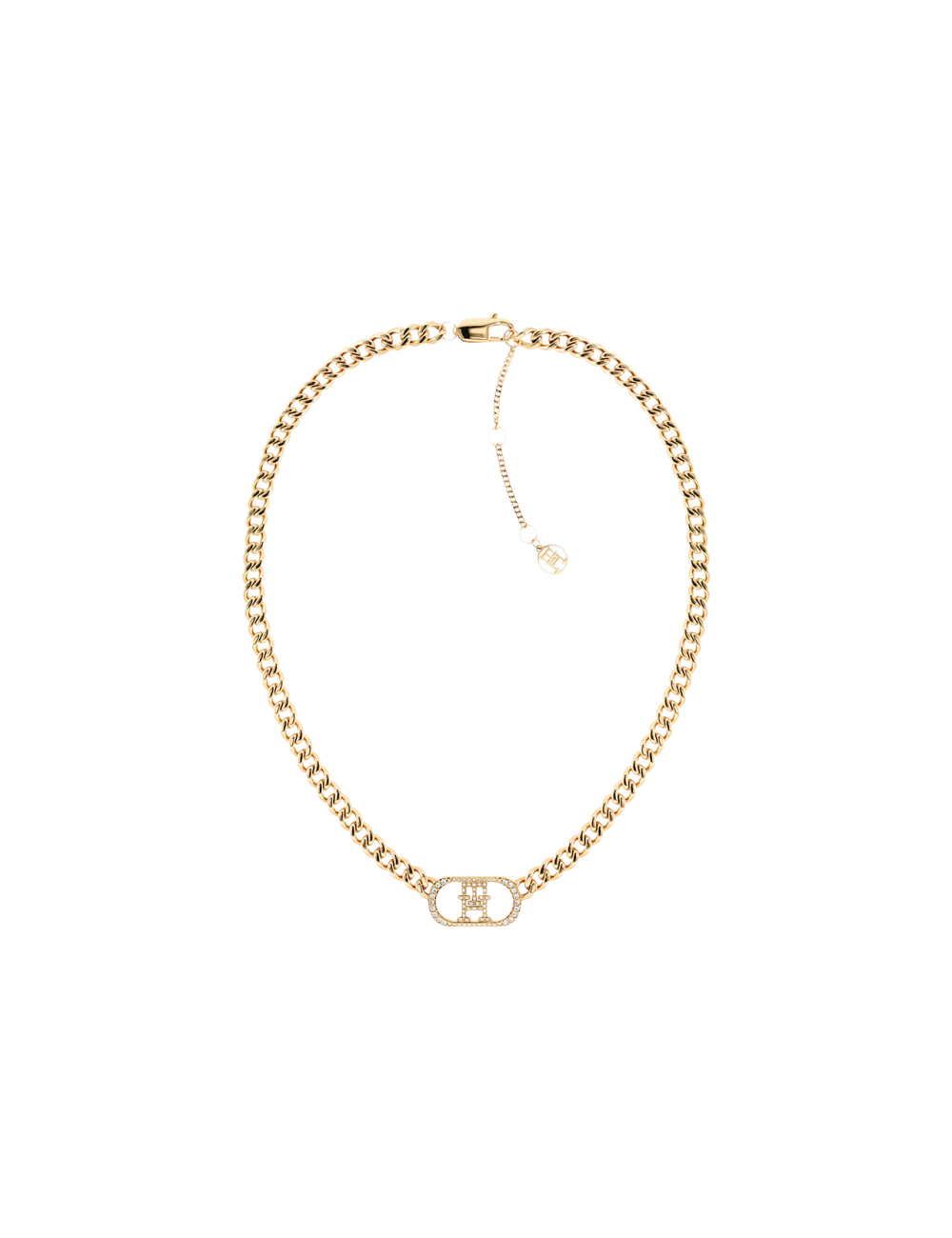 Colar Monograma malha Tommy Hilfiger