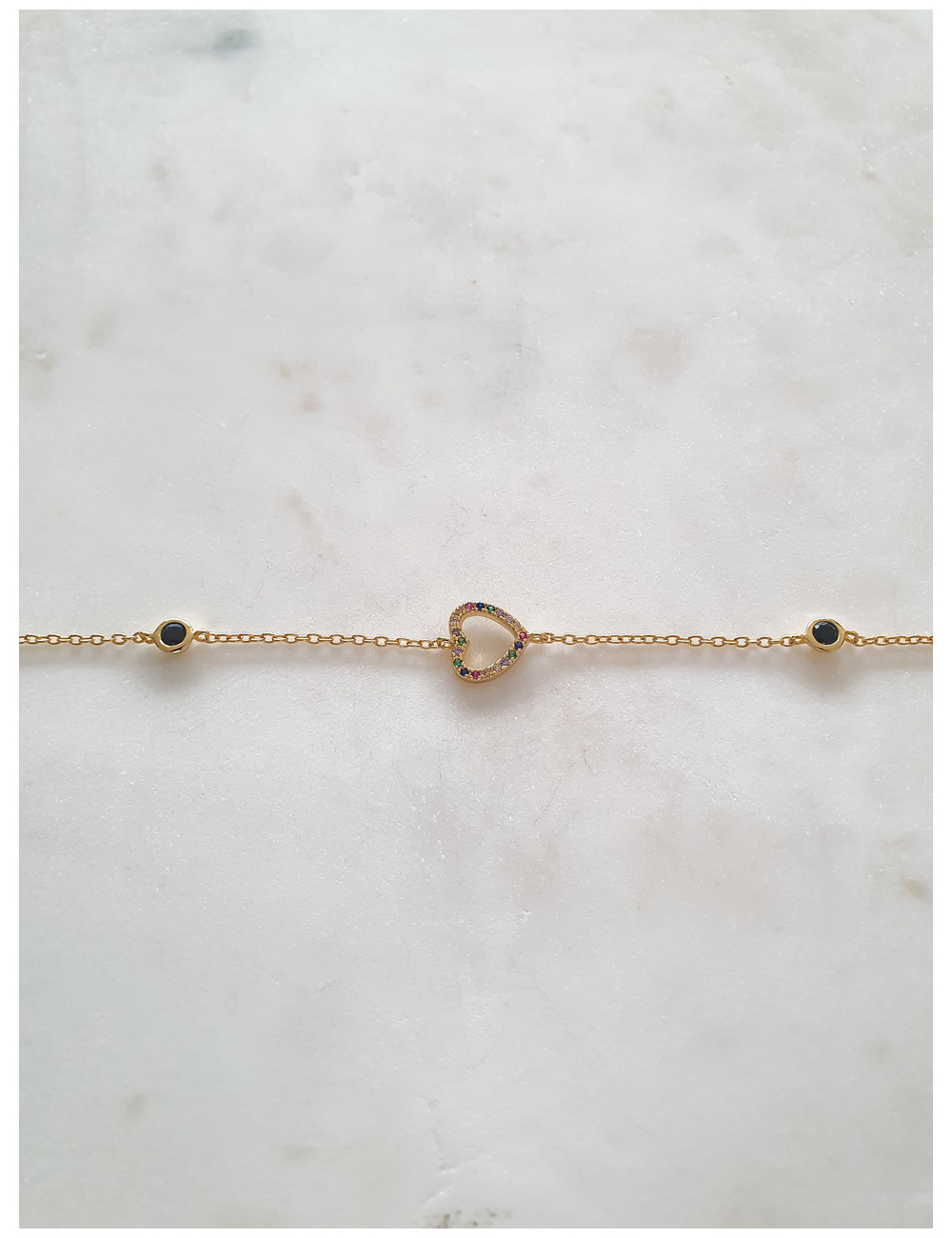 PULSEIRA CORAÇÃO COLORIDO