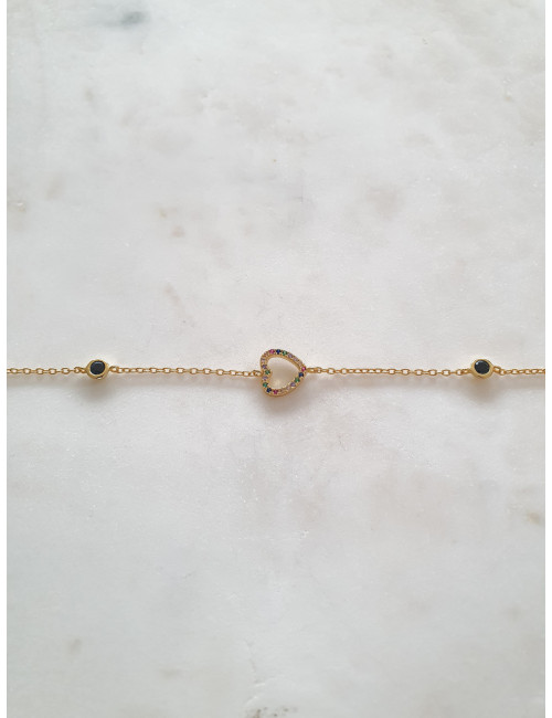 PULSEIRA CORAÇÃO COLORIDO