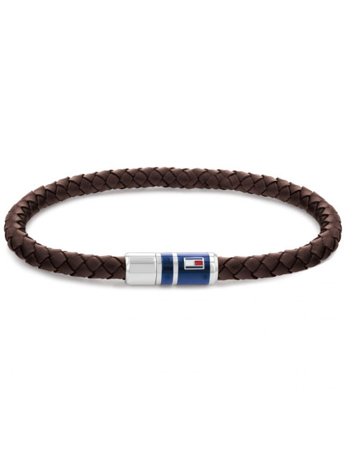 PULSEIRA PELE CASTANHO TOMMY HILFIGER
