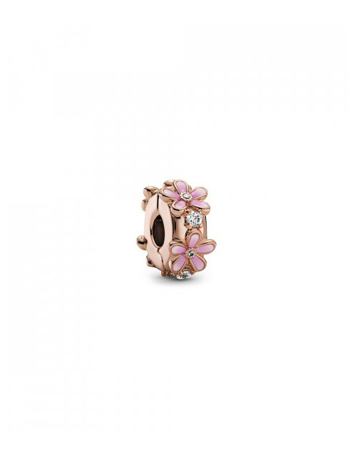 SEPARADOR MARGARIDA COR-DE-ROSA ROSE GOLD PANDORA