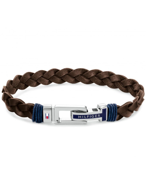 PULSEIRA TRANÇADA CASTANHO TOMMY HILFIGER