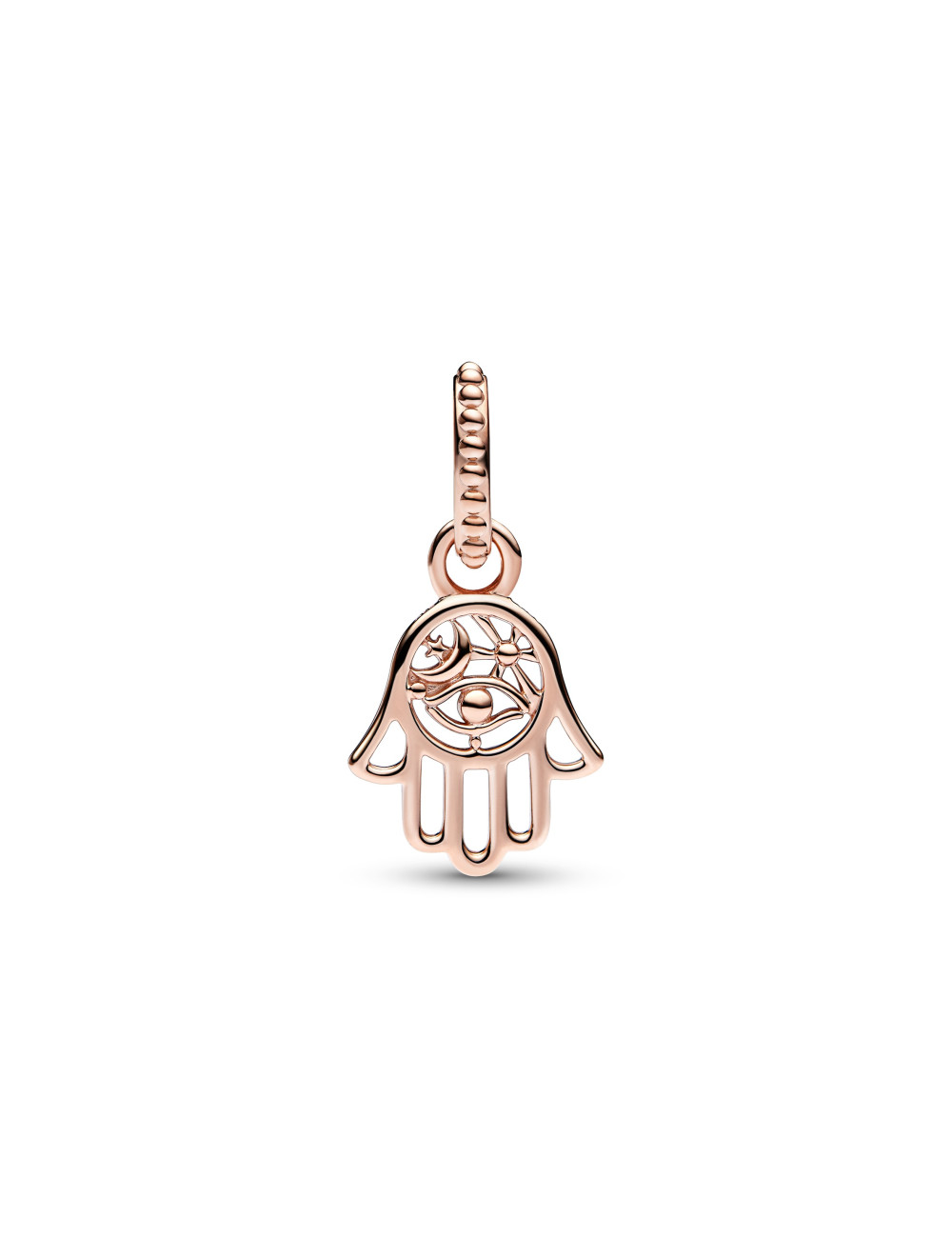 Conta Pandora Hamsa Hand Rose Gold