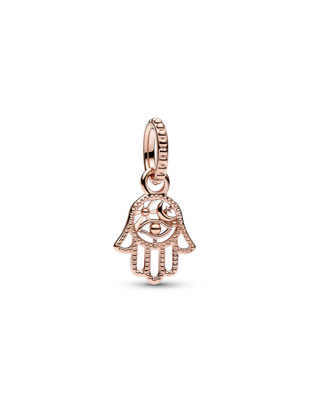 Conta Pandora Hamsa Hand Rose Gold