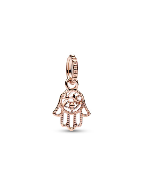 Conta Pandora Hamsa Hand Rose Gold