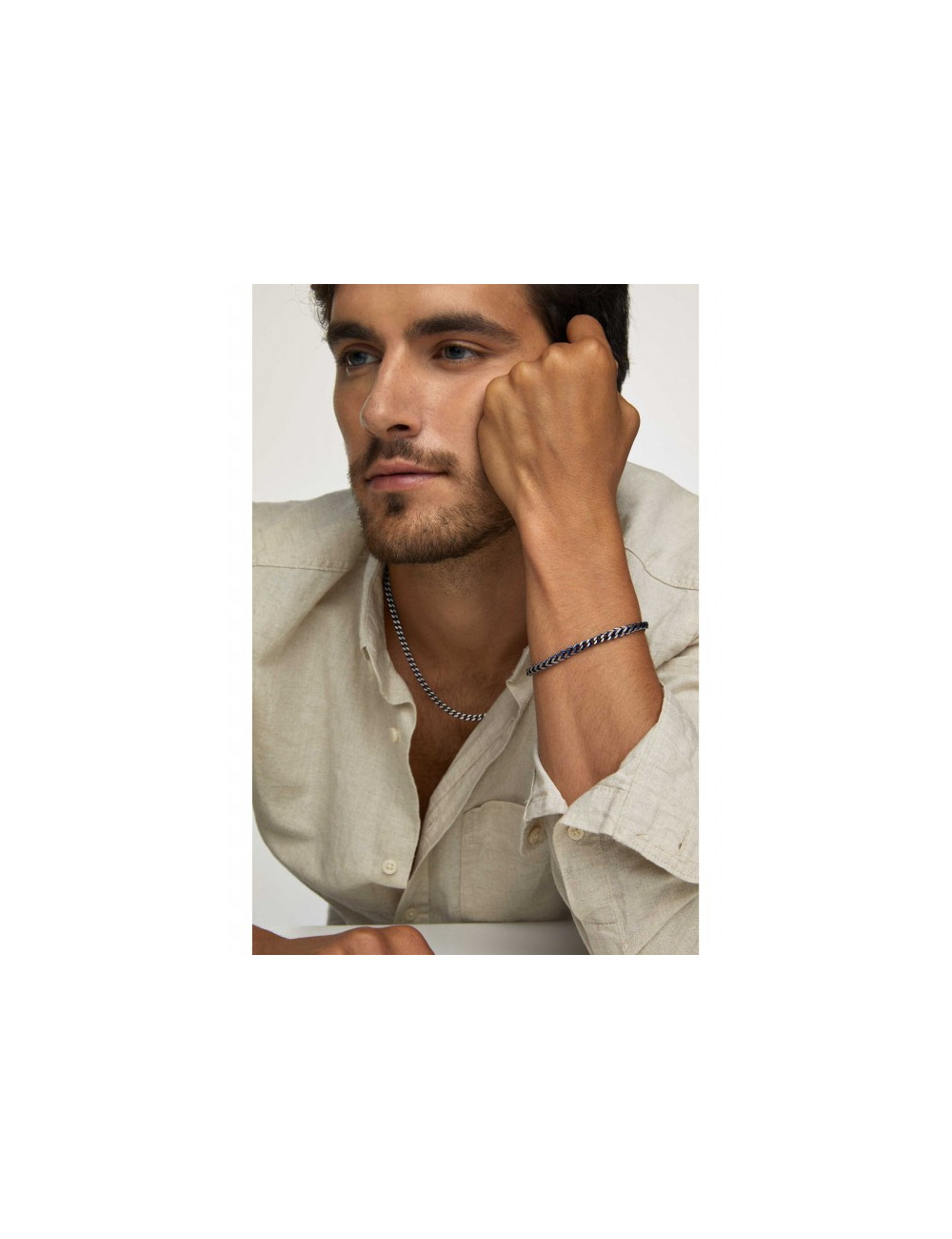 Colar 2 em 1 One Men Shimmer