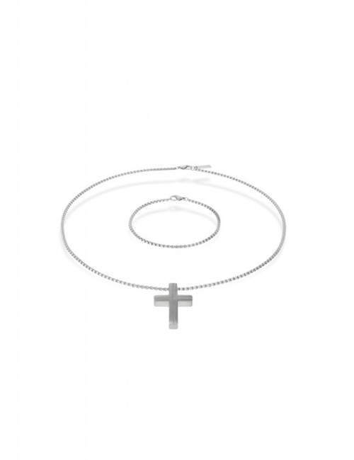 Colar 2 em 1 One Men Crossed