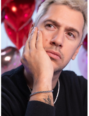 Colar 2 em 1 One Men Timeless Steel