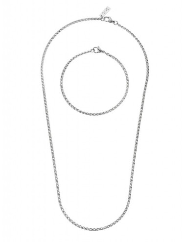 Colar 2 em 1 One Men Fine Steel